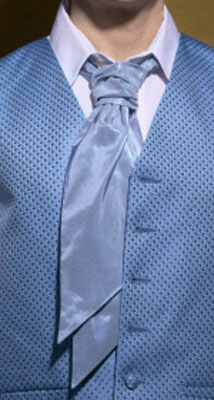 Warm Blue - Shimmer Tie