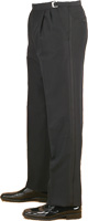 Pleated Pants with Satin Line